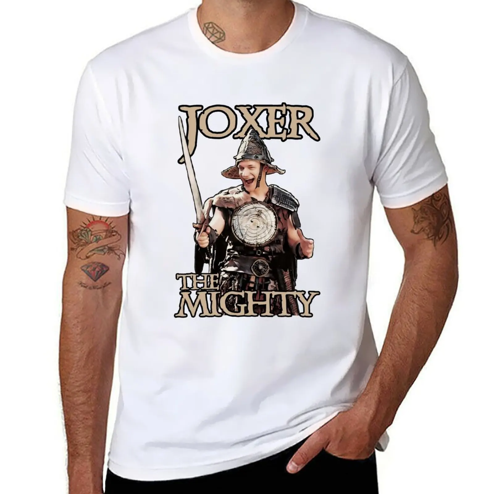 Фото Футболка Joxer The Mighty, персонализированная футболка, футболка с индивидуальным принтом №1