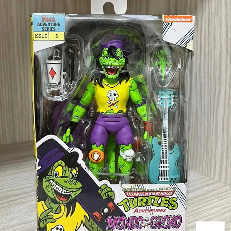 Фото Экшн-фигурки Neca Tmnt черепахи, первая черепаха, Кевин Истман и Питер лайр, эксклюзивные аниме экшн-фигурки Shf 2024, подарки, игрушки №1