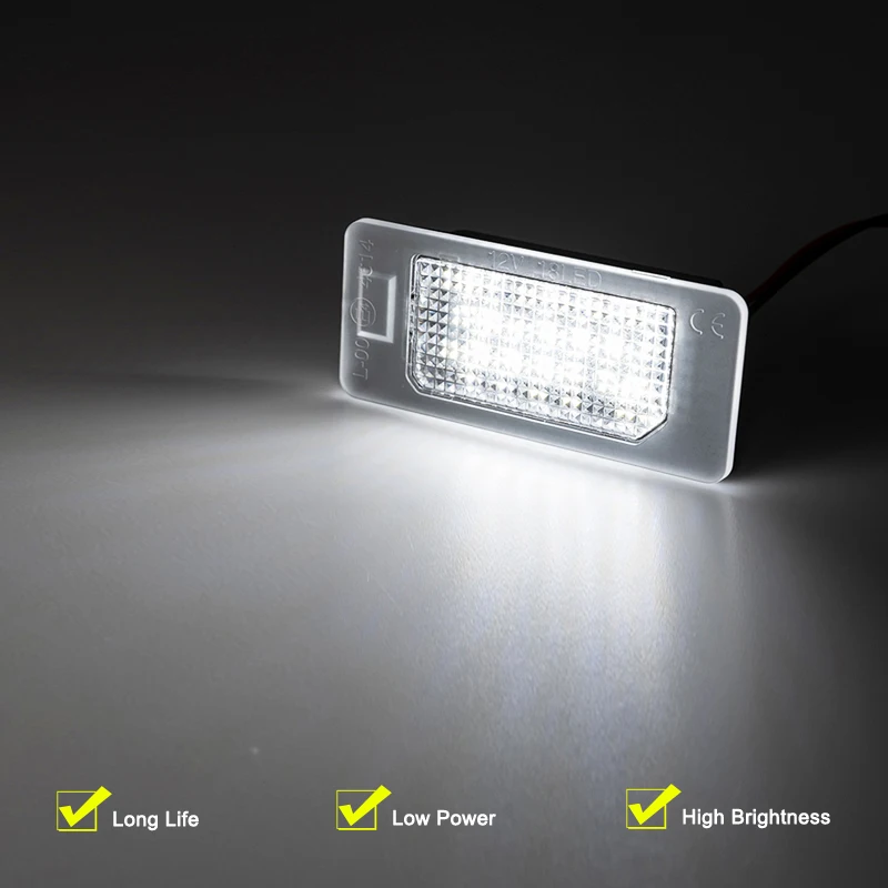 Светодиодный номерной знак в сборе для BMW E82 F22 F45 E46 E90 E91 E92 E93 F30 F31 F34 F32 F36 F33 E39 E60 E61 F10