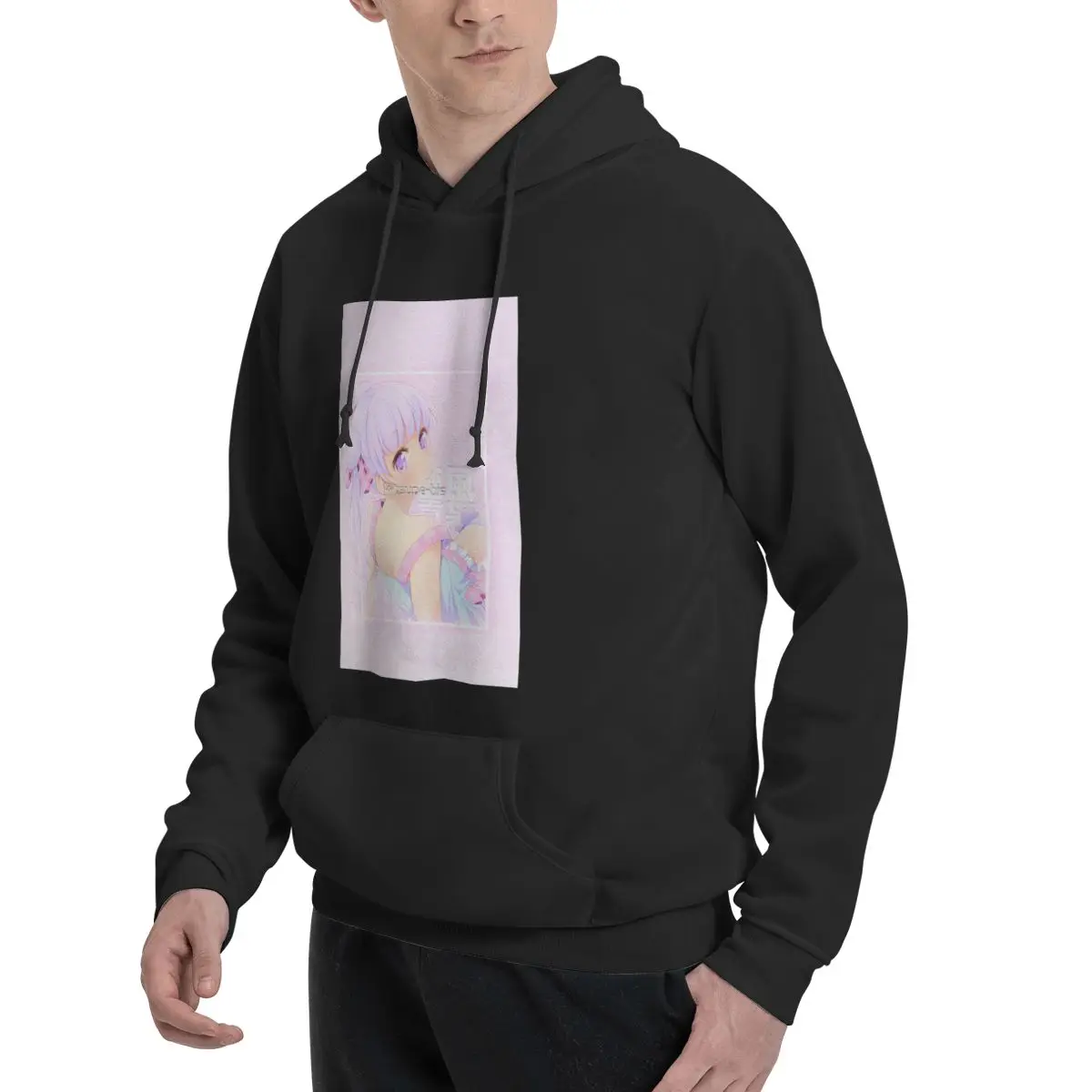 Мужские толстовки Suzukaze Aoba с принтом из полиэстера