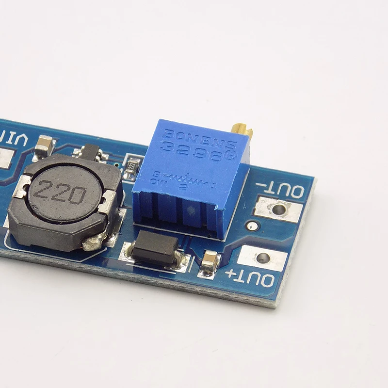 4 шт. источник питания DC-DC Регулируемый повышающий модуль MAX Выход 28 В 2 А