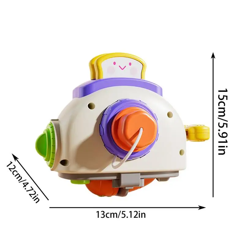 Кухонный тостер забавный детский игровой милая игрушка для хлебопечки дома