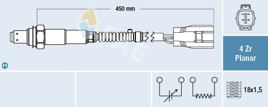 

FAE 77644 OXYGEN SENSOR LANCER 2008 (KATALIZATORUN ONUNDEKI)