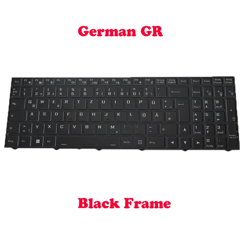 ARFR GR JP клавиатура для CLEVO NJ50CU CVM18H96AF943043 6-80-NJ500-43A-1 CVM18H96D094304 6-80-NJ500-07A-1 6-80-NJ510-07A-1