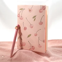 never cherry notebook diary schedule 2022 yearly monthly weekly plan planner gift box girly korean stationery office supplies