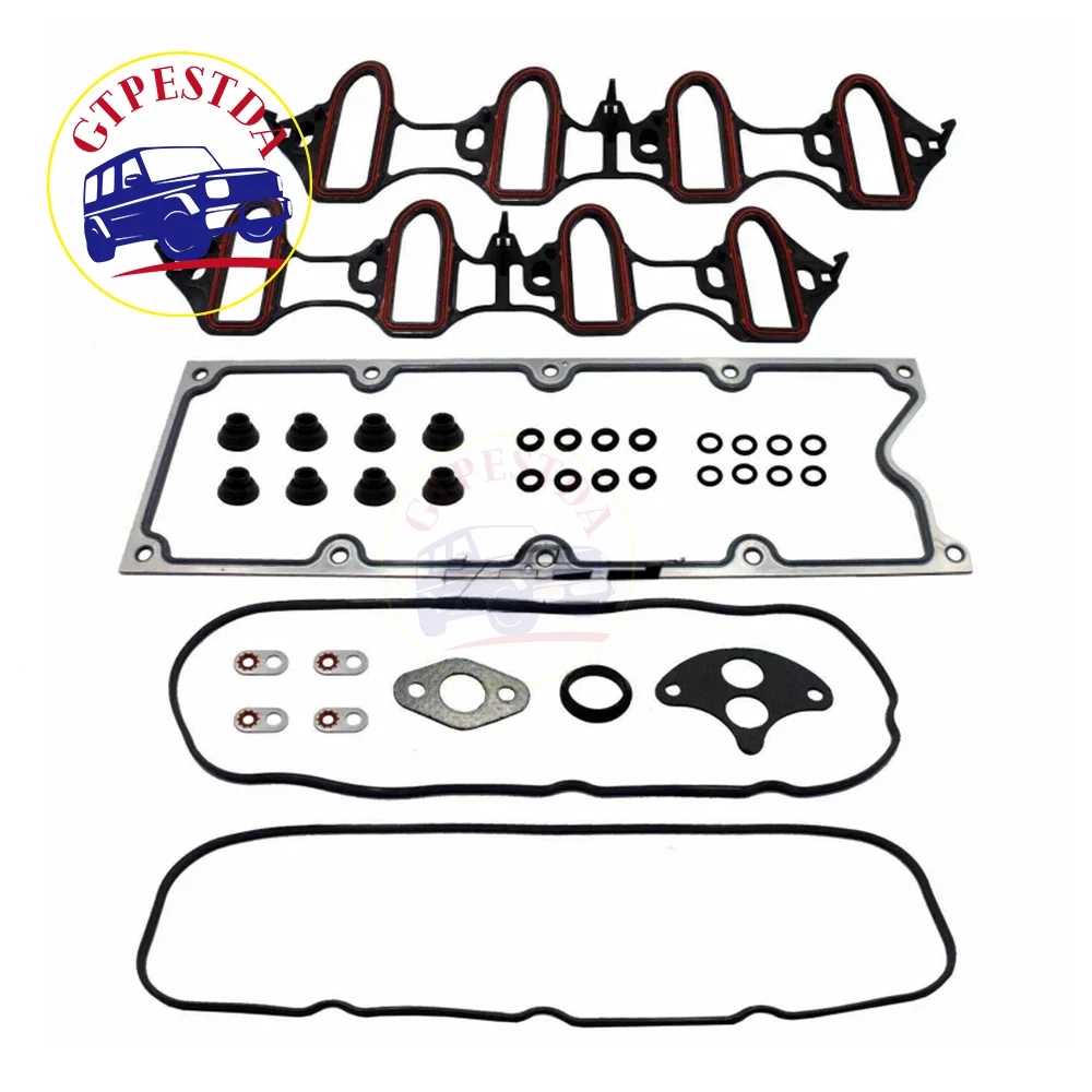 

MS98016T MIS16340 Комплект прокладок впускного коллектора для Buick Cadillac Chevy GMC Saab 4,8 л 5,3 л 6,0 л V8 MS18145 MS50049 MS96587