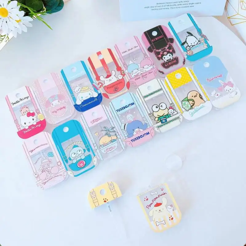 

50Ml Sanrio Cartoon Mymelody Cinnamoroll Portable Perfume Alcohol Sub Bottling Kawaii Anime Spray Empty Bottle for Girls Gifts