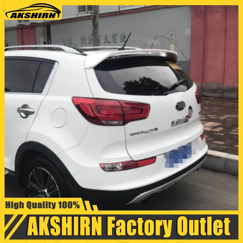 

Спойлер для Kia Sportage 2011-2017, материал ABS, автомобильное заднее крыло, задний спойлер цвета праймера для Kia Sportage R