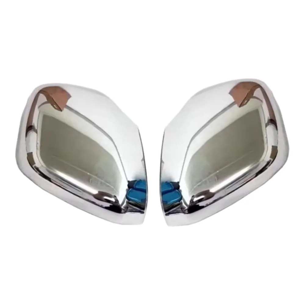 

2 шт., крышка зеркала заднего вида, хромированные/черные колпачки для боковых зеркал с крыльями, накладки для Infiniti QX80 2013 2014 2015 2016 2017 2018-2022