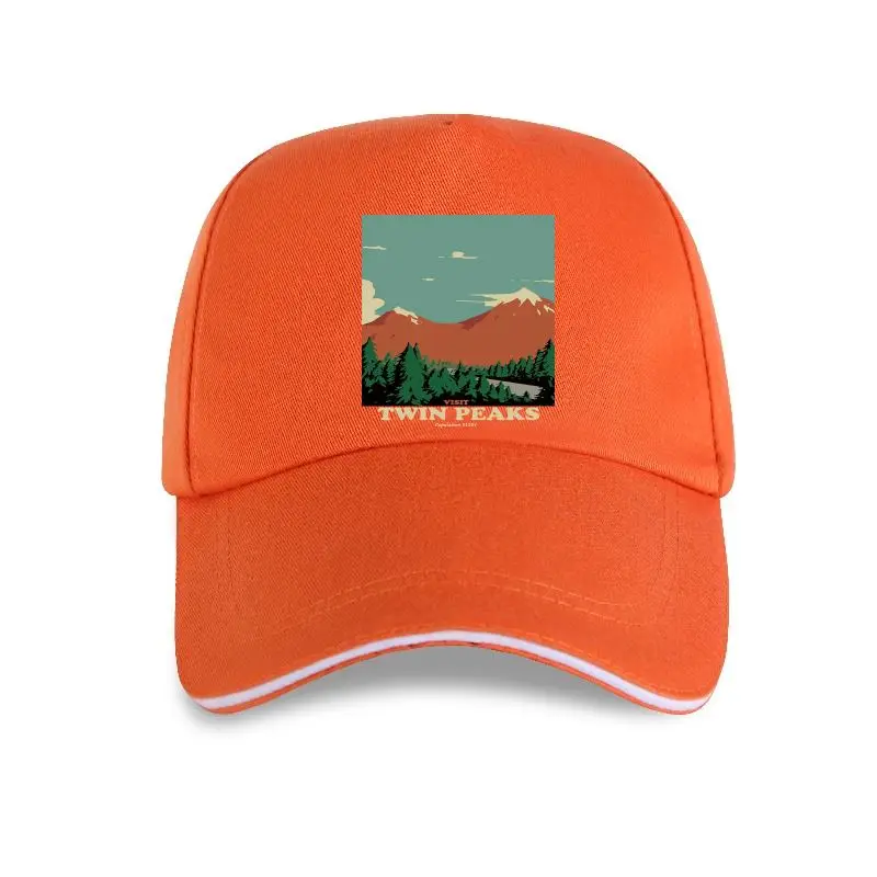 

new cap hat Vintage Visit Twin Peaks Men Baseball Cap Laura Palmer Casual 90s TV 100% Cotton Casual Gi