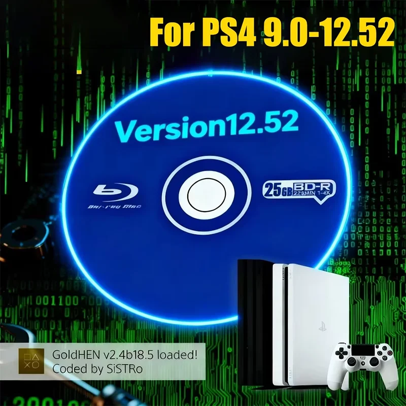 Фото Инструмент для прошивки Lenovo для PS4 FW 9.0-12.52, модифицированный диск для игровой консоли, аксессуары, усовершенствованный загрузочный CD для прошивки PS4 FW 9.0-12.52 №4