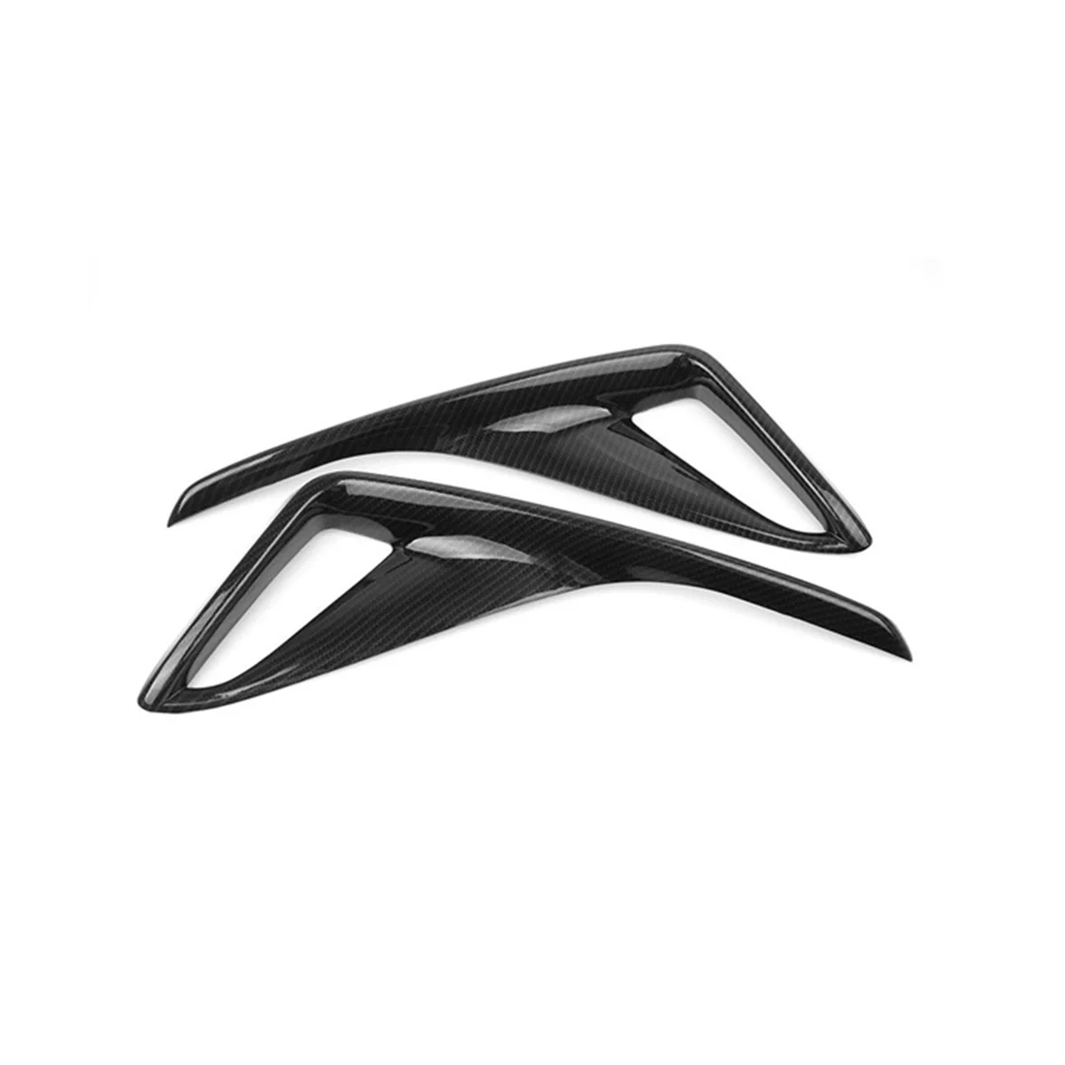 

Car Carbon Fiber Rear Fog Lamp Cover Trim Frame for Toyota C-HR CHR 2017-2023