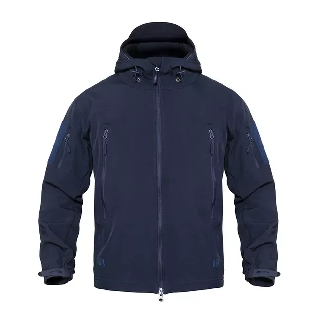 

New2022 Skin Soft Shell Clothes Tactical Jackets Men Waterproof Hiking Hooded Jacket Coats Male Military Field Bomber Windbreake