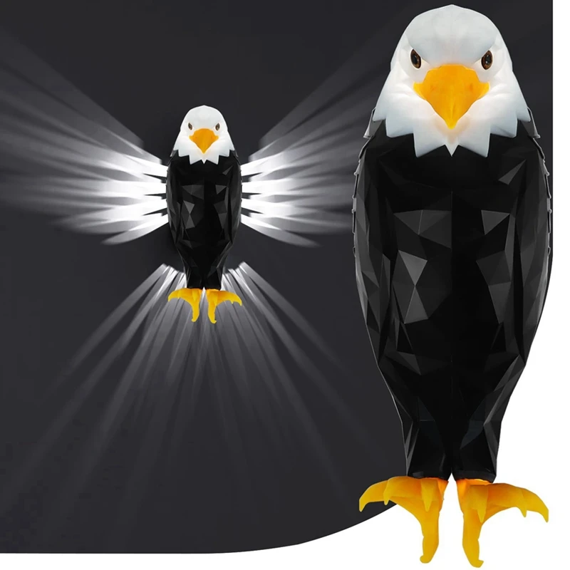 Рождественский настенный светильник Bald Eagle Настенный Американский орл Ночной с