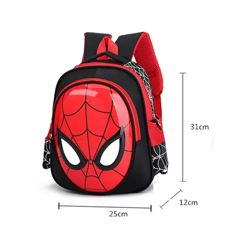 3-6 Year School Bag 3D stereo Waterproof Boy Kindergarten Backpack Kids High Quality Children Knapsack Bags homem aranha