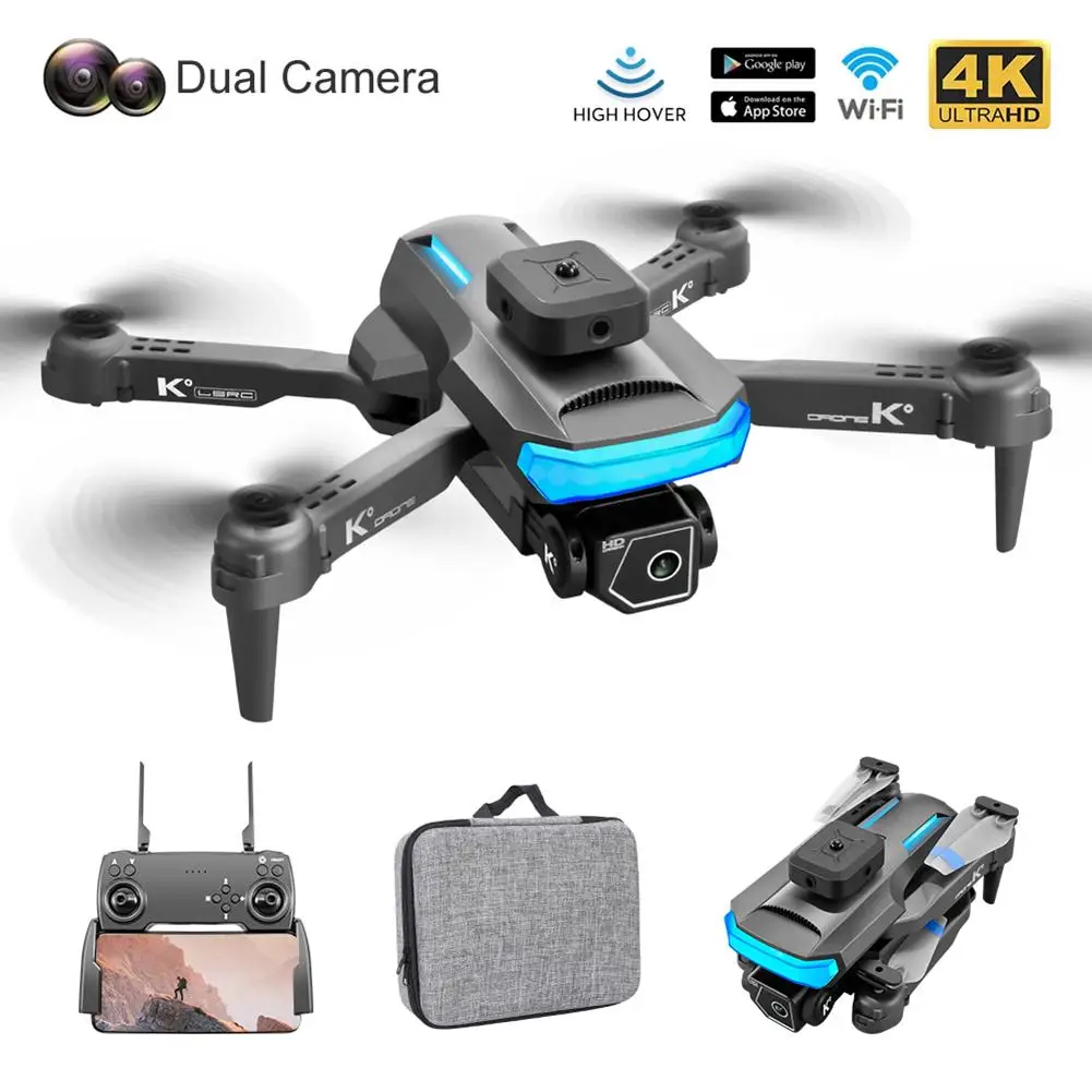 

Xt5 Four-sided Obstacle Avoidance Photography Aircraft 4k Dual-lens Optical Flow Air Pressure Positioning Rc Drone