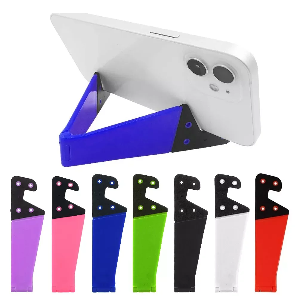 

Portable Video Watching Home Office Stands Adjustable Tablet Mobile Phone Holder Stand Desk Foldable V-Shape Phone Holder Stand