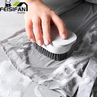 2022 home simple multifunction plastic cleaning soft brush clothes shoe brush bathroom toilet kitchen cleaning tools accessories