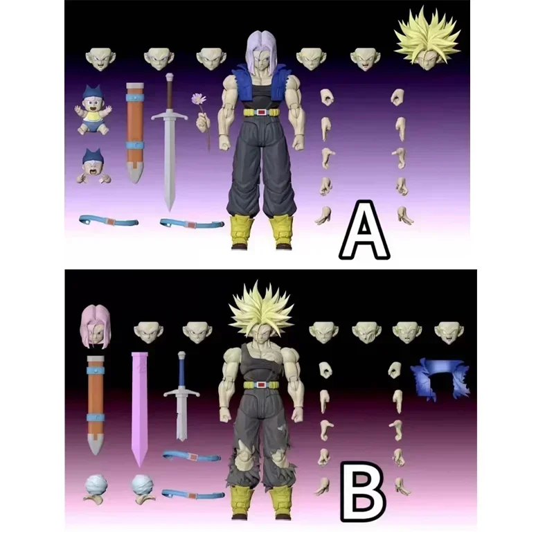 В наличии Tonsenarttoys Dragon Ball Z S.H.Figuarts Torankusu Super Saiyan SSJ2 Стволы Majin Buu Buutenks Экшн-модель