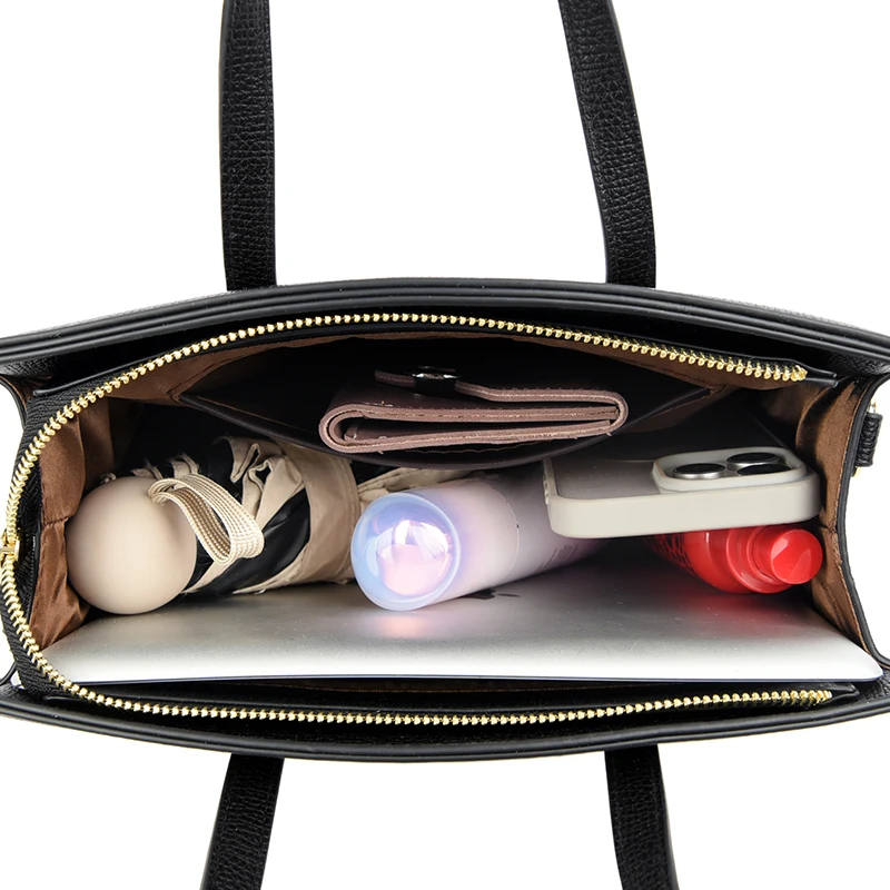 Простые винтажные сумки-тоут с роскошным дизайном универсальные сумки большой