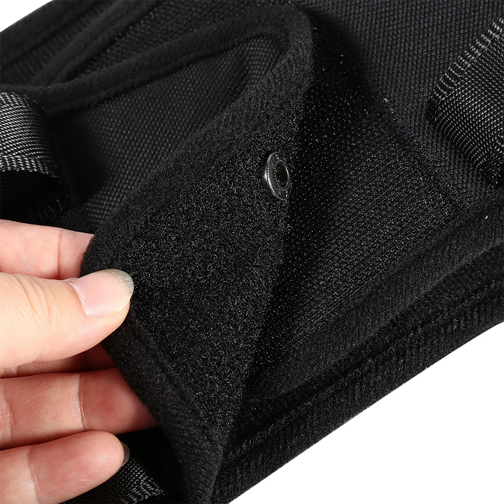 ZK20 Реабилитационный ремень поддержки черной собаки и вспомогательной с ручкой