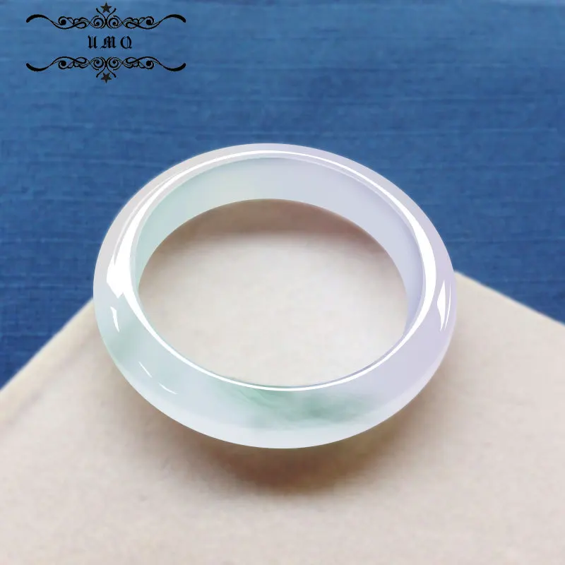 

Jade Bracelet Natural Myanmar Ice Jade Bracelet Round Strip Oval Imperial Concubine Bracelet for Girls
