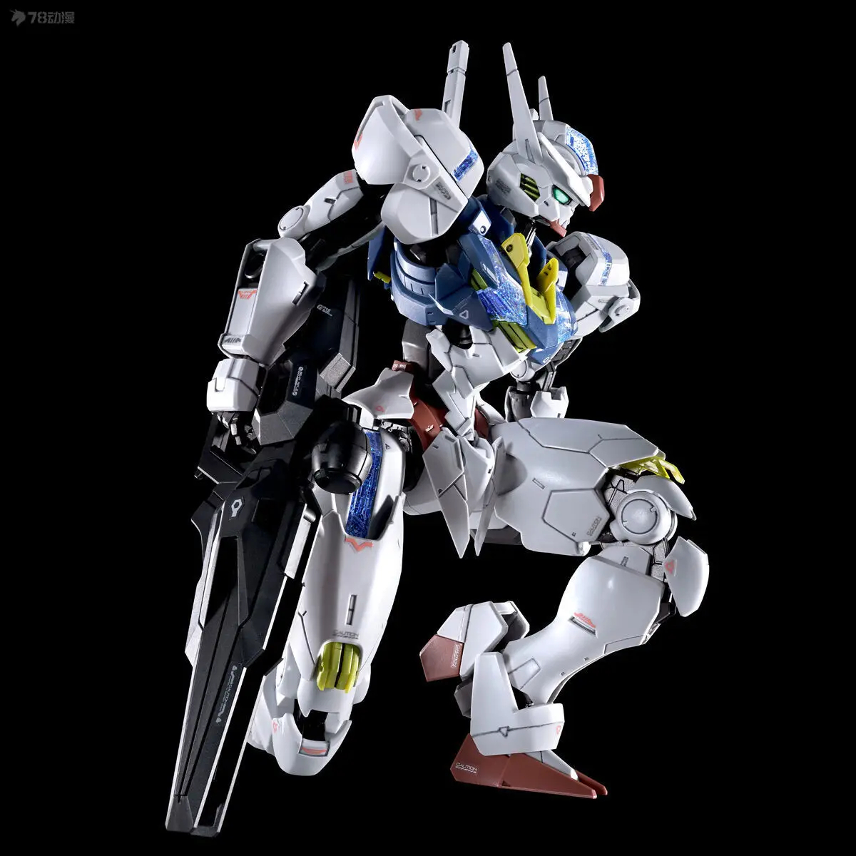 Фото Оригинальная модель BANDAI FM Network Limited Edition XVX-016 GUNDAM AERIAL [PERMET SCORE SIX] 1/100, сборная модель, подарок для мальчика, коллекционная вещь №5
