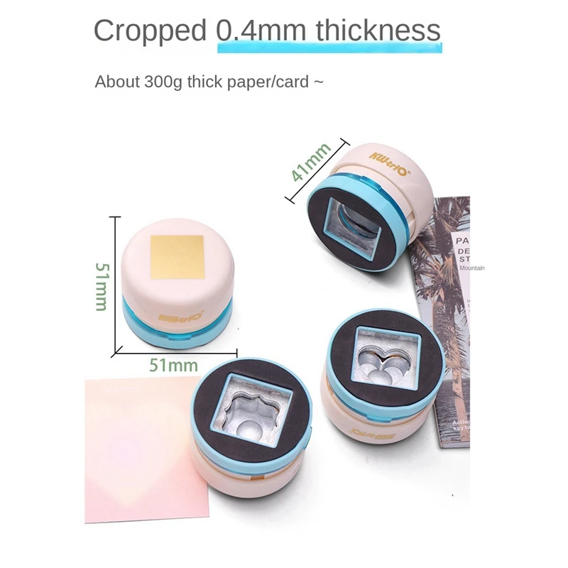 KW-Trio 1 шт. дырокол DIY ремесленный тиснение острый для скрапбукинга пробойники A