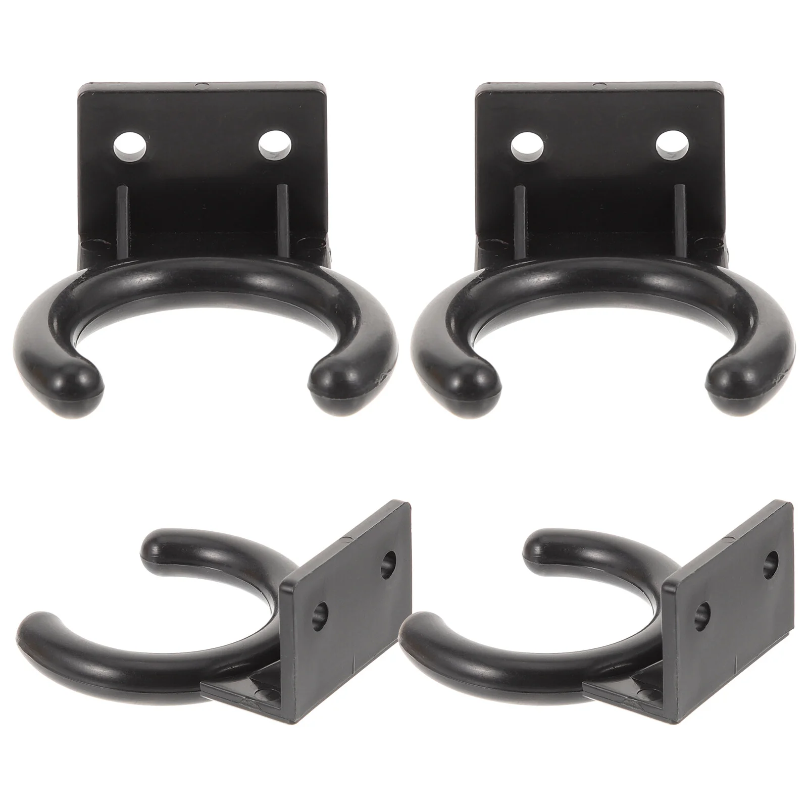 

4pcs Mic Holder Hanger Stand Microphone Wall Hook Storage Rack Holder