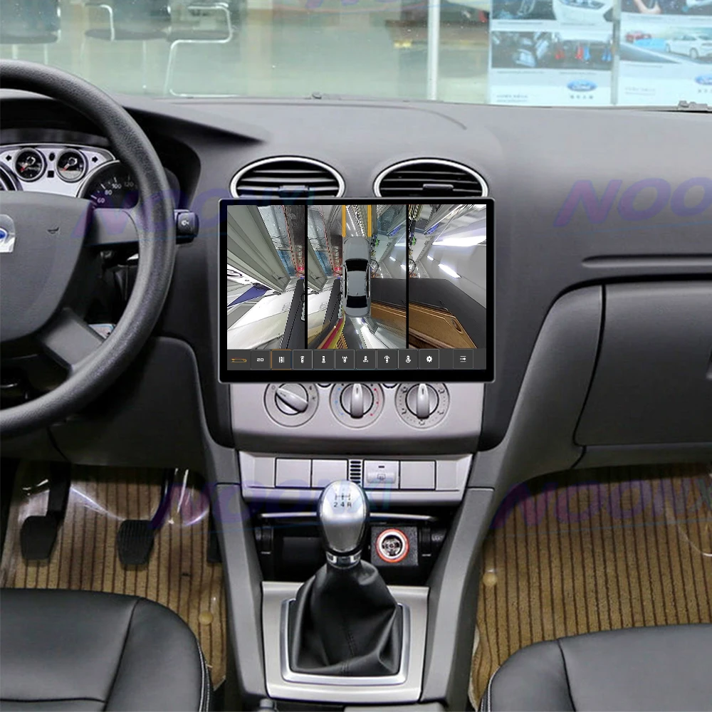 Фото Android13 Автомобильный радиоприемник Wi-Fi Navi для Ford Focus 2005-2014 Connect Kuga Мультимедиа GPS BT 2Din №3
