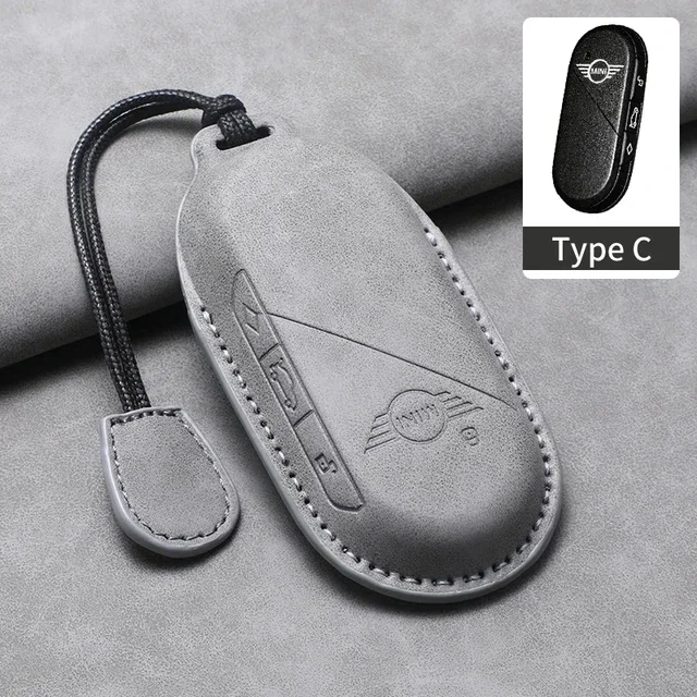 

Для BMW MINI J01 J05 U25 F65 F66 2024, защитный чехол для замшевого ключа, автомобильные аксессуары, чехол для дистанционного ключа автомобиля, чехол