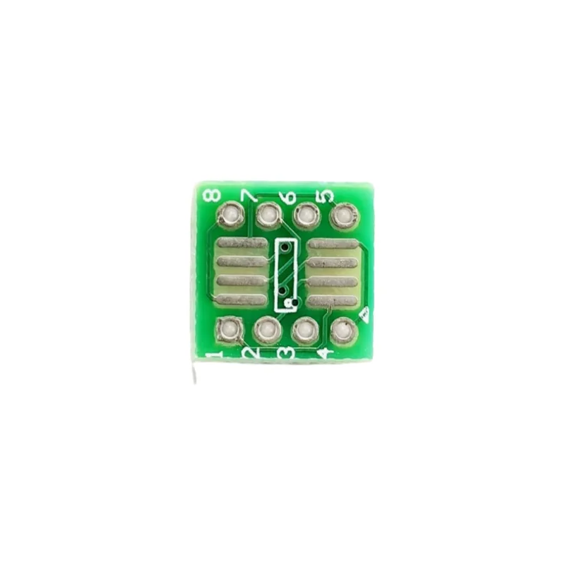 Фото Зеленая плата адаптера для SOP8/SSOP8/TSSOP8 SMD в DIP-переходная плата SMD в сквозное отверстие №2