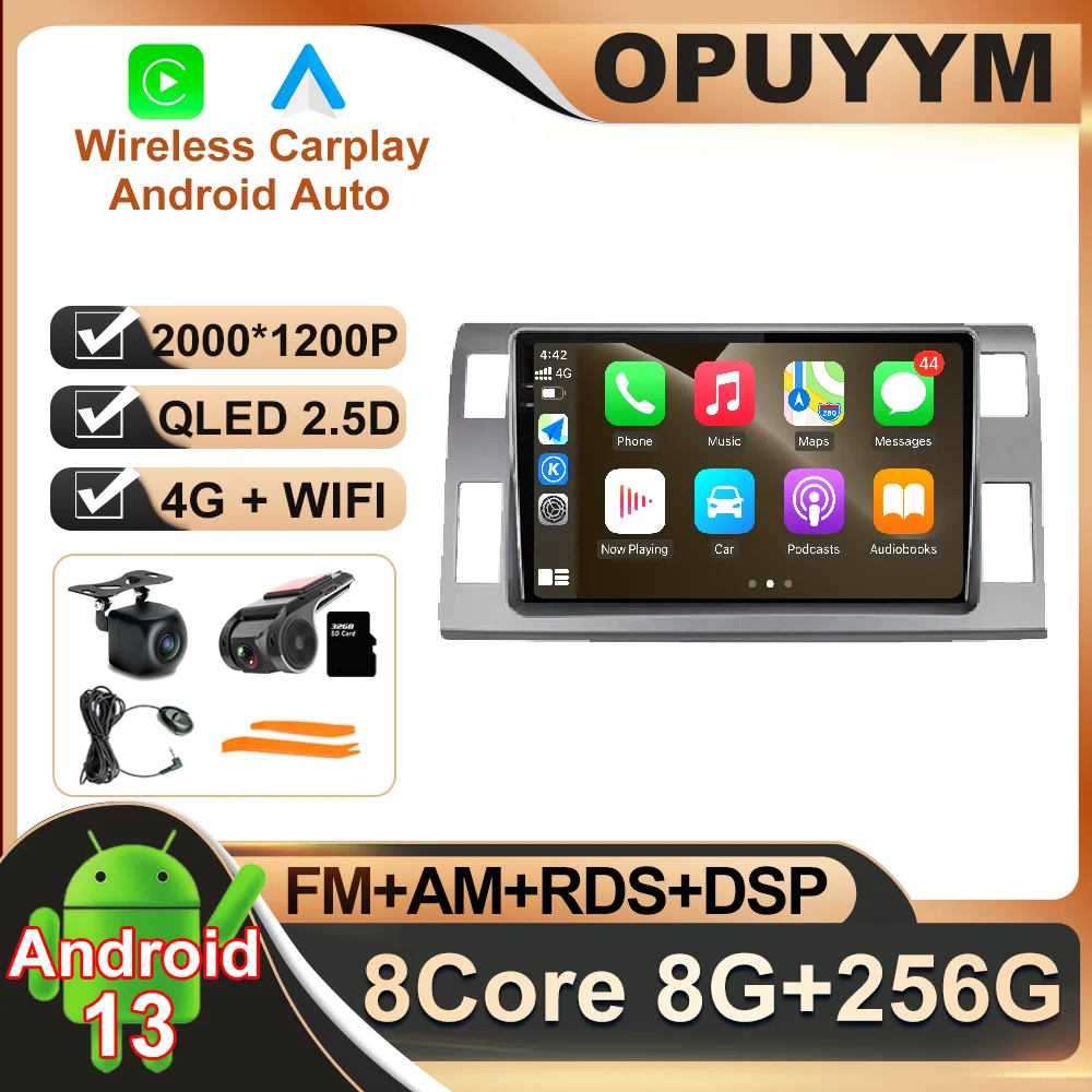 

10.1 Inch Android 13 For Toyota Previa 3 XR50 Estima LHD 2006 - 2019 Car Radio 4G LTE AHD Multimedia No 2din Autoradio WIFI QLED