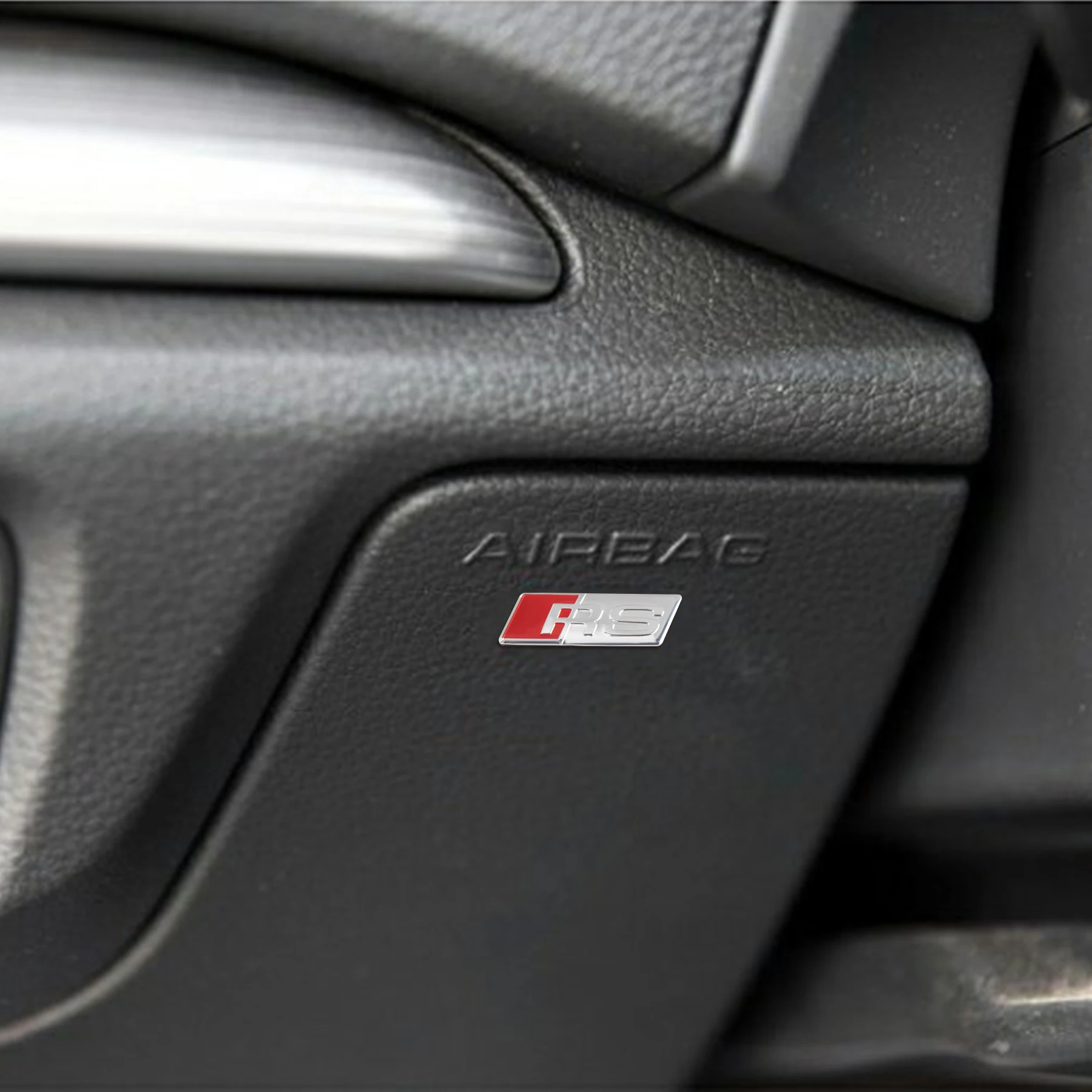 3D алюминиевый стильный Автомобильный руль SLINE RS украшение-эмблема стикер