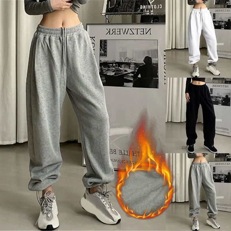 Women pants Black Jogging Sweatpants 