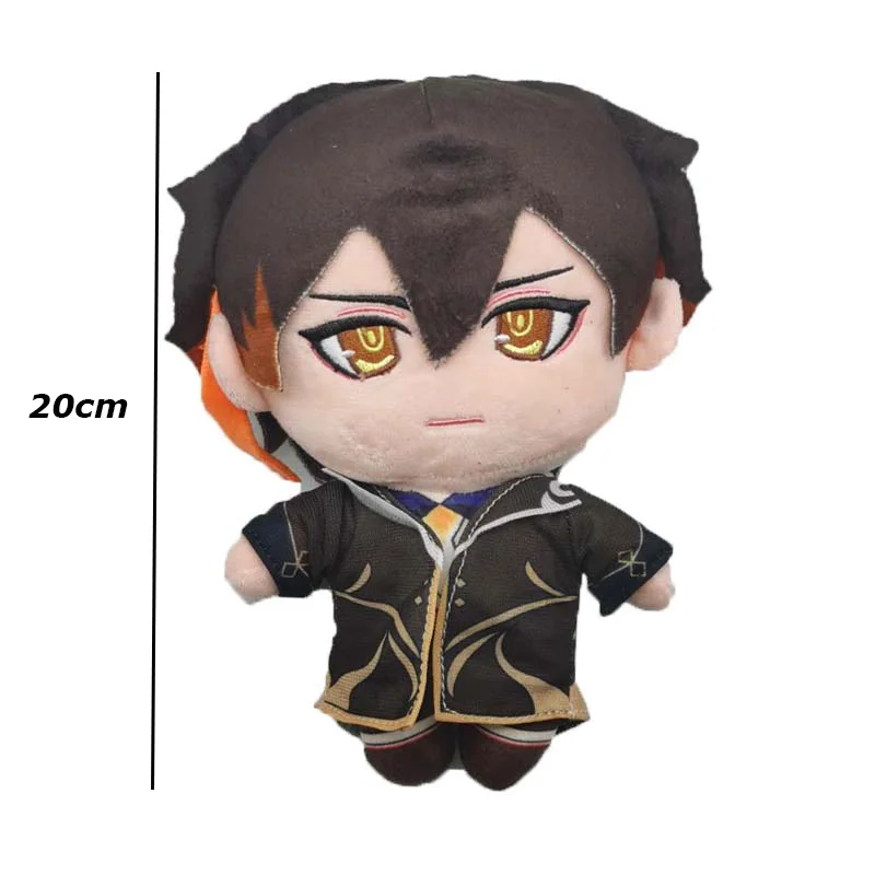 

Anime Plush Toy Genshin Impact Morax Zhong Li Xiao Hu Tao Ayato Game Cute Doll Soft Stuffed Pillow Kids Gift 20cm