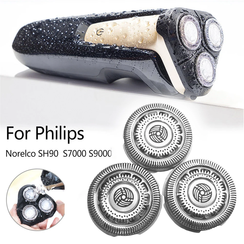 

3 шт., Сменные бритвенные лезвия для Philips Norelco SH90 S7000 S900