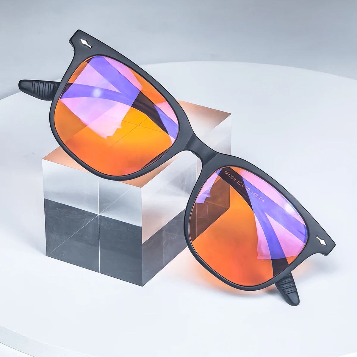 Очки Shinu С Блокировкой Синего Света Для Мужчин И Женщин Красные Линзы Лучшего Сна