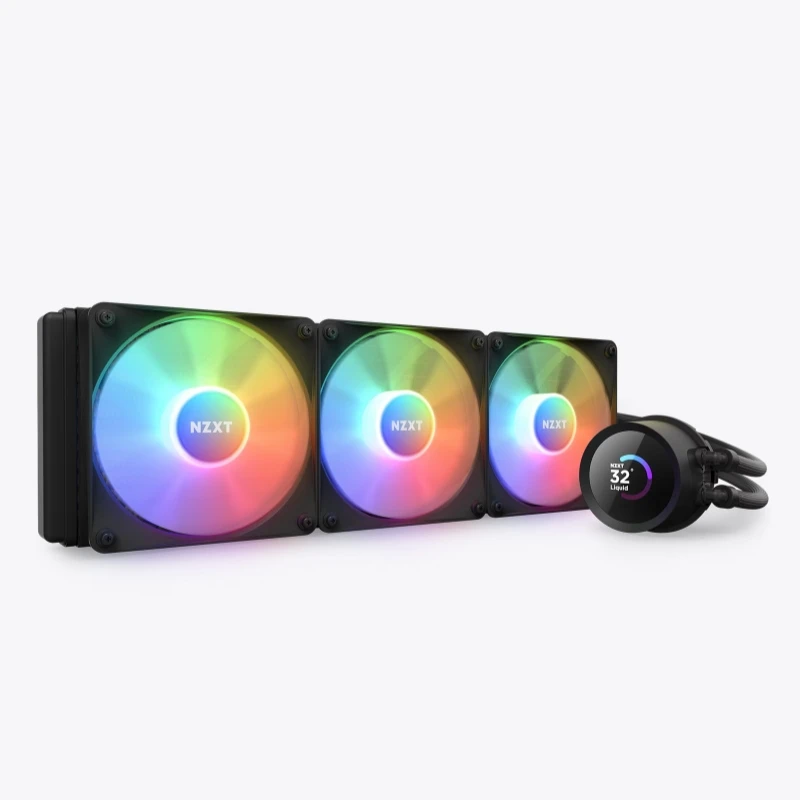 

NZXT Kraken 240/280/360mm Integrated Water Cooled Computer CPU White RGB Heat Sink