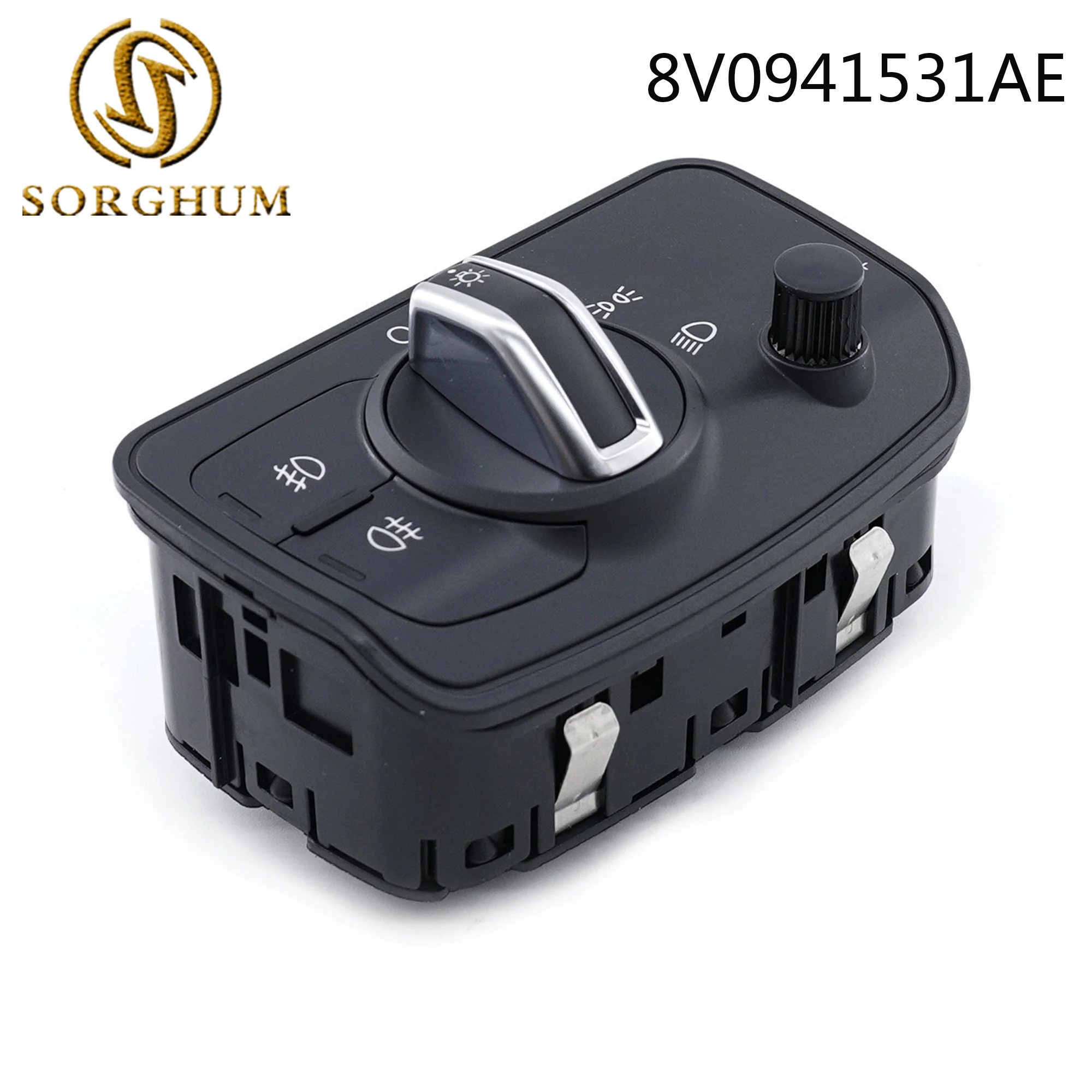 Sorghum Car Headlight Headlamp Control Switch Button For Audi A3 / Sportback TT / TT Roadster 8V0 941 531AE  8V0941531AE