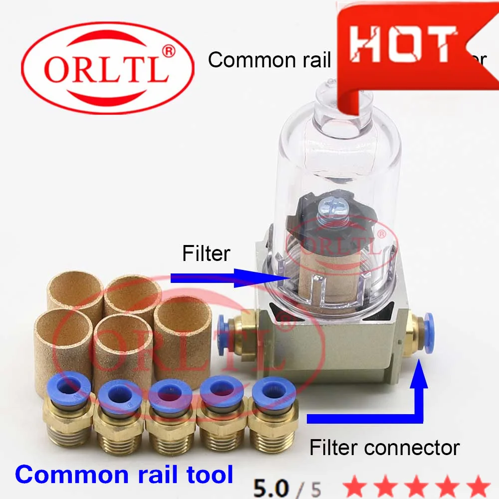 

ORLTL новый дизельный фильтр для высокого давления Common Rail, испытательная часть, тестер форсунок дизельного топлива, фильтры