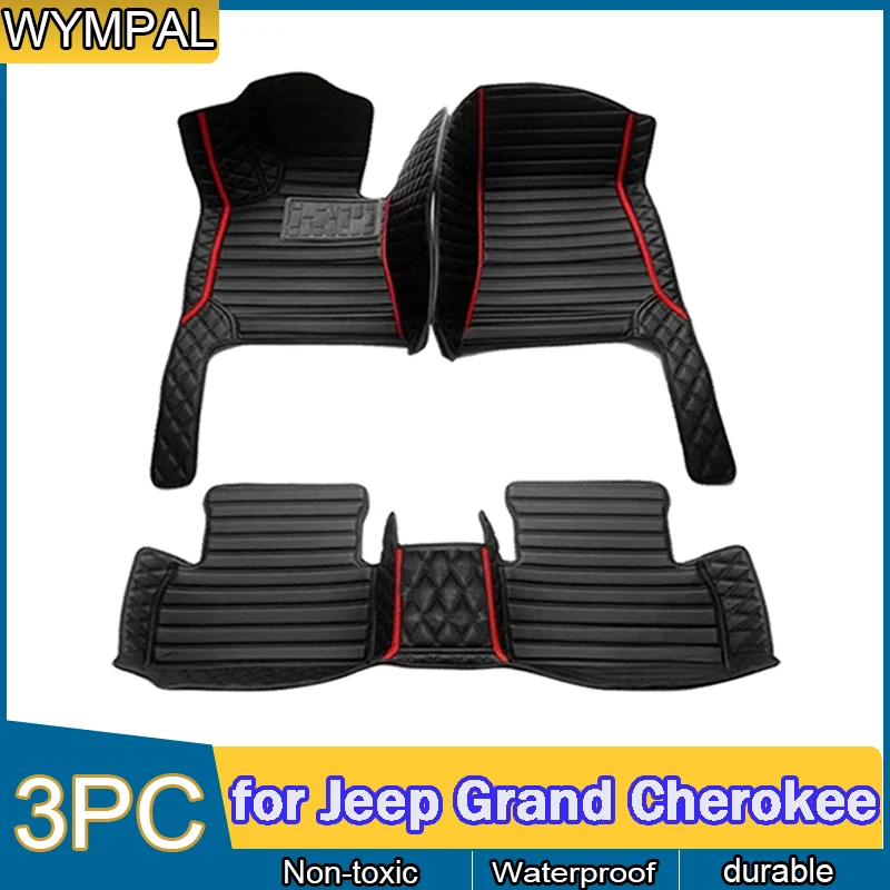   Автомобильные коврики для Jeep Grand Cherokee WK WK2 2011-2022 12 13 14 15 16 17 18 19 20 21 Custom Carpet Cover