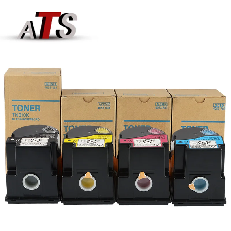 

Тонер-картридж для Konica Minolta TN310 Bizhub C350 C450, 4 шт./компл. TN