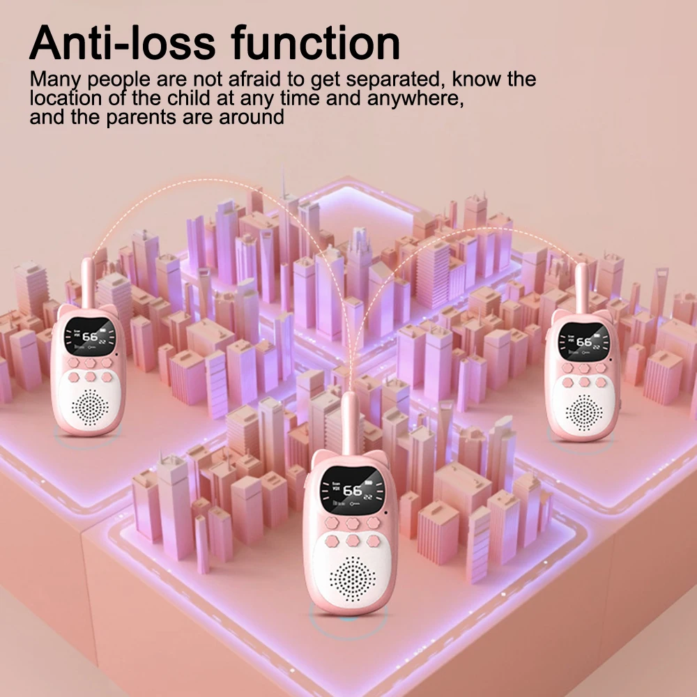 2 шт. портативная детская рация портативный 3 км двусторонний радиоприемник