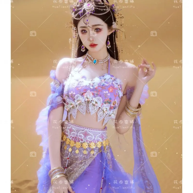 Новый экзотический костюм для фотосъемки в западных регионах Xishuangbanna