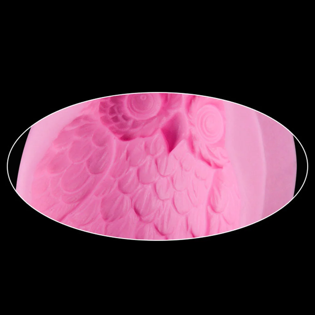 

Mold Owl Mould Soap Cake Molds Fondant Casting Epoxy Gummy Silicone Animals Animal Chocolate Candy Liquid Making Baking 3D Resin