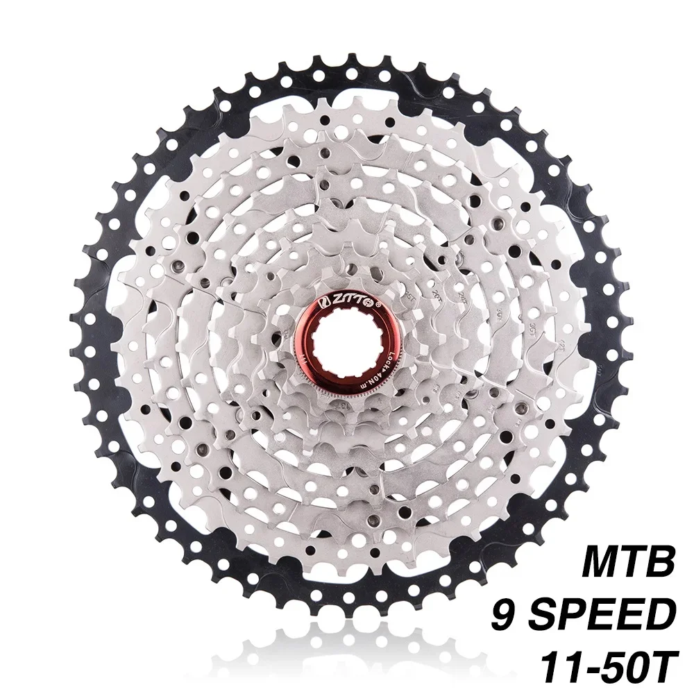 MTB 9-скоростная кассета 11-50T велосипедная звездочка с широким передаточным числом