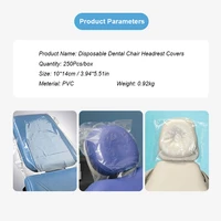 250pcsbox disposable dental chair headrest covers 1014cm protective sleeves prevent infection dentist clinic consumable supply