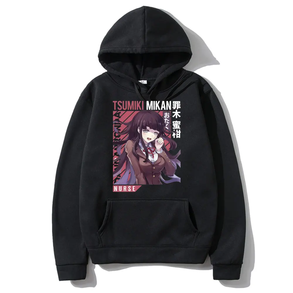 

Anime Danganronpa Hoodie Sexy Mikan Tsumiki Print Hoodies Tops Casual Sportswear Kawaii Men Women Fashion Oversized Sweatshirt