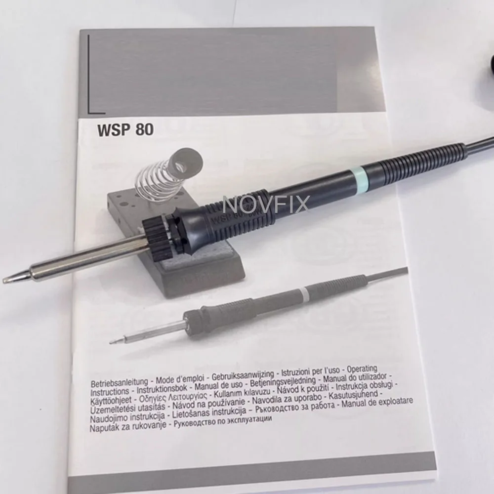 Фото Ручка паяльника Weller WSP80 80 Вт с 10 паяльными жалами для паяльной станции Weller WP80 WSP80 с ручкой №5